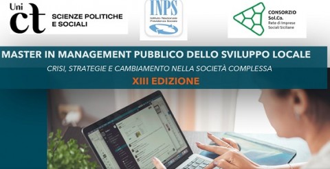 MASTER UNIVERSITARIO DI II° LIVELLO IN MANAGEMENT PUBBLICO DELLO SVILUPPO LOCALE